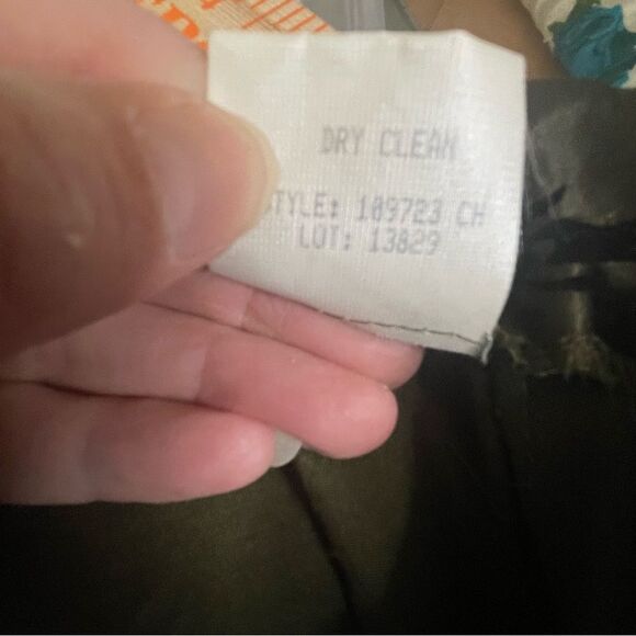 Vintage Streetwear Velvet Y2K Satin Pants Made in USA Size 13 - Picture 8 of 13